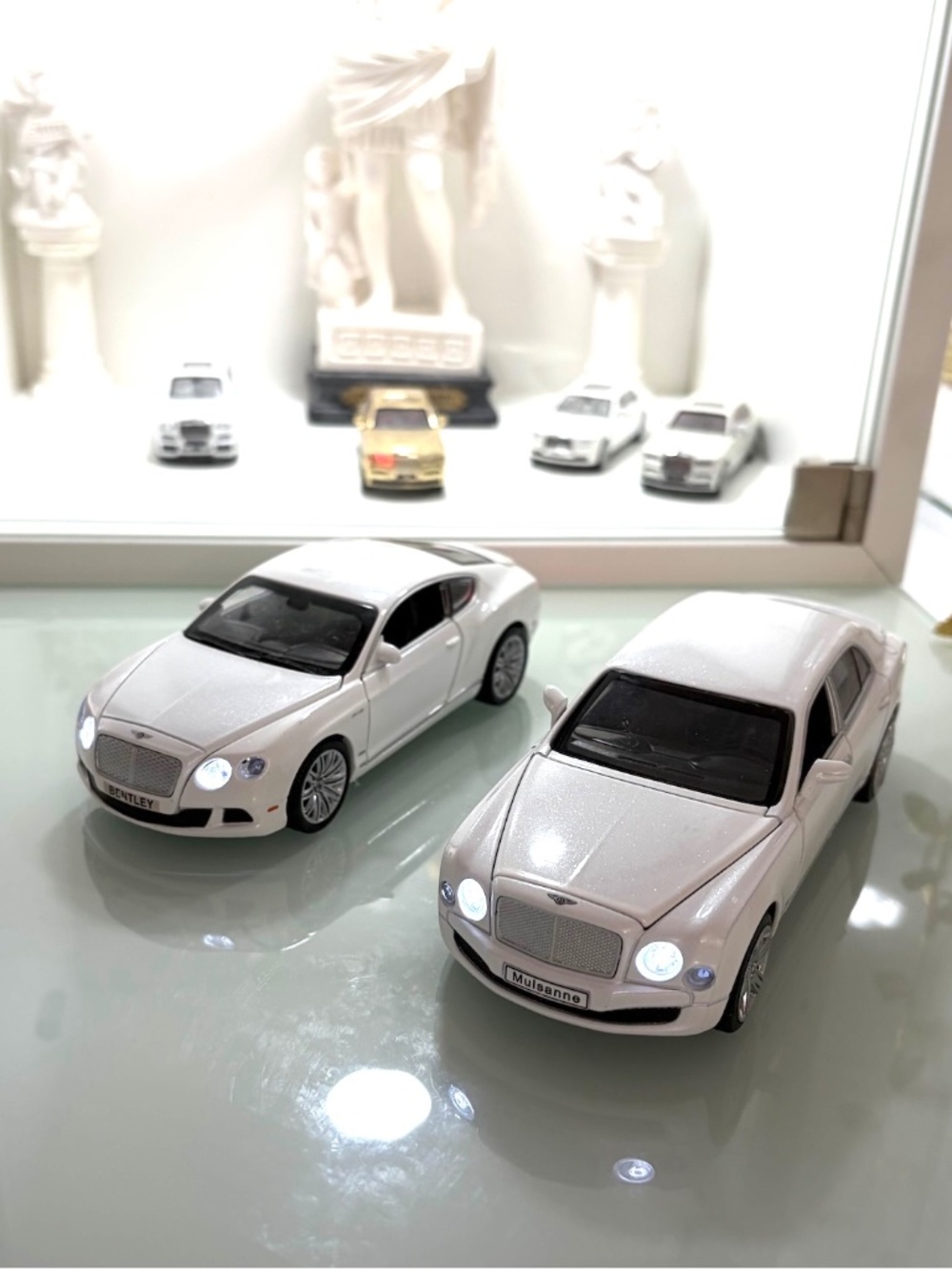 BENTLEY Diecast Collection: Continental GT, Mulsanne (1/32)(NEW) $120 MSRP